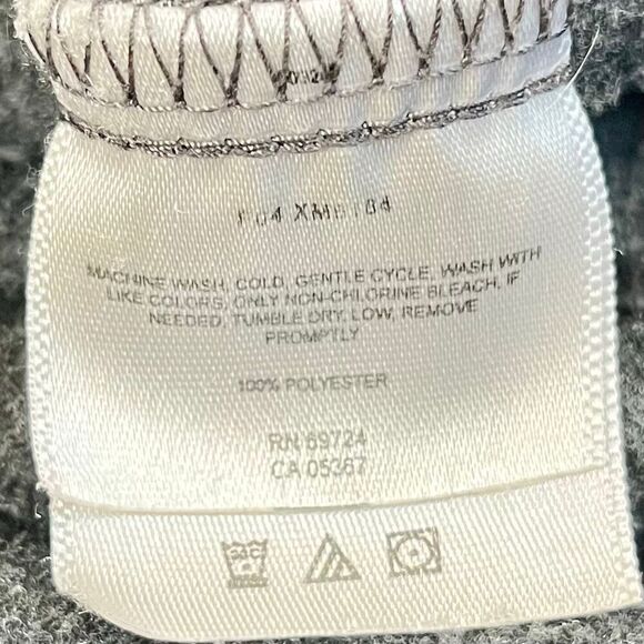 Columbia Steen Mountain Gray Full Zip Fleece Jacket Medium - Picture 11 of 13